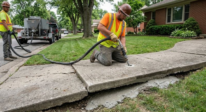 Concrete Leveling in Columbus, OH