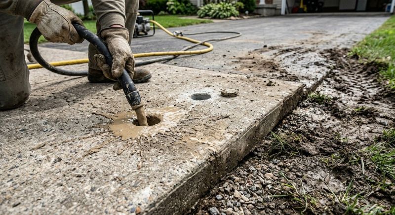 Concrete Mudjacking in San Antonio, TX