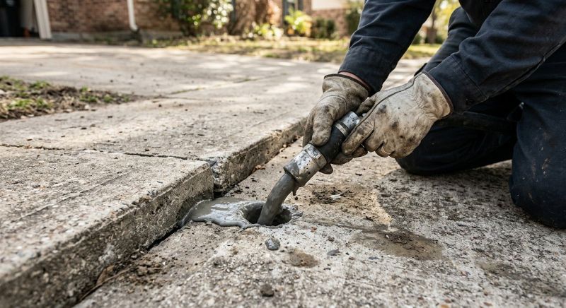 Concrete Slab Jacking in Denver, CO