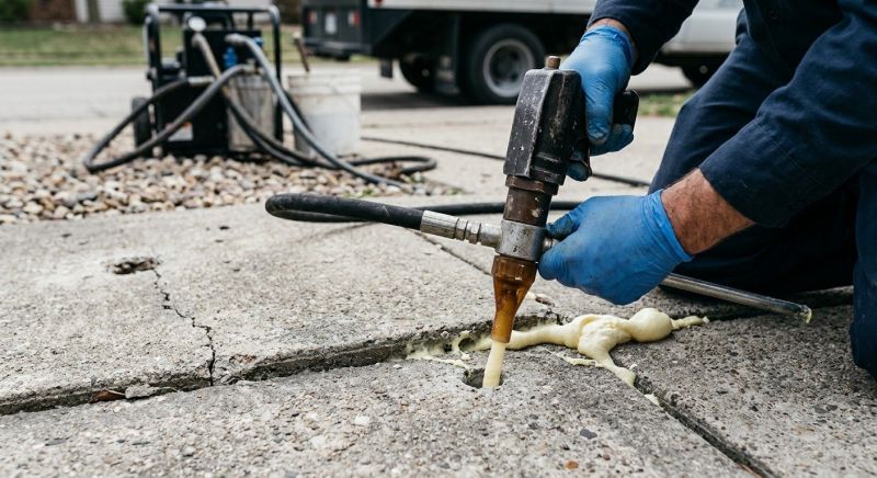 Driveway Slab Lifting in Denver, CO