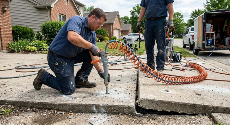 Foam Jacking in Columbus, OH